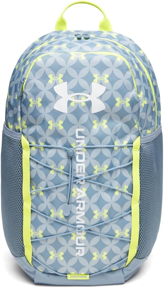 Under Armour Unisex Hustle Sport 6.0 Backpack, (448) Blue Wind/Blue Wind/White, One Size Fits Most