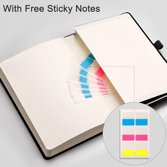 EMSHOI Graph Grid Journal Notebook, 256 Pages, A5 Size (5.7'' x 8.3'')