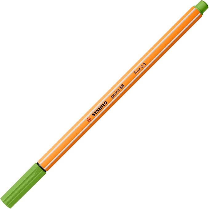 STABILO Fineliner point 88 - Wallet of 20 - Assorted Colours