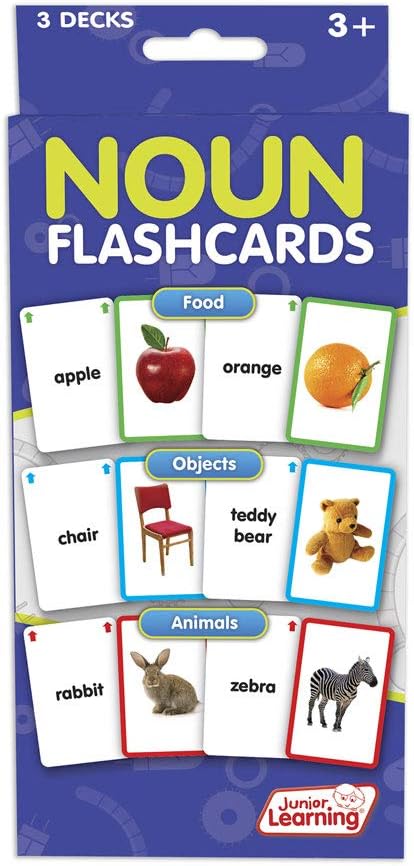 Junior Learning Noun Flash Cards