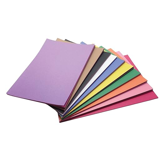 Childcraft Construction Paper,9 x 12 Inches,Assorted Colors,500 Sheets,(Pack of 6)