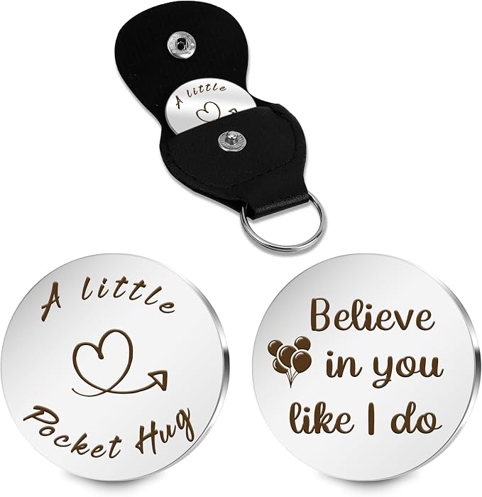 Pocket Hug Token Valentines Day Gifts For Him Graduation Gifts Back To School Gifts 2026 Eatser Basket Stuffer Keepsake