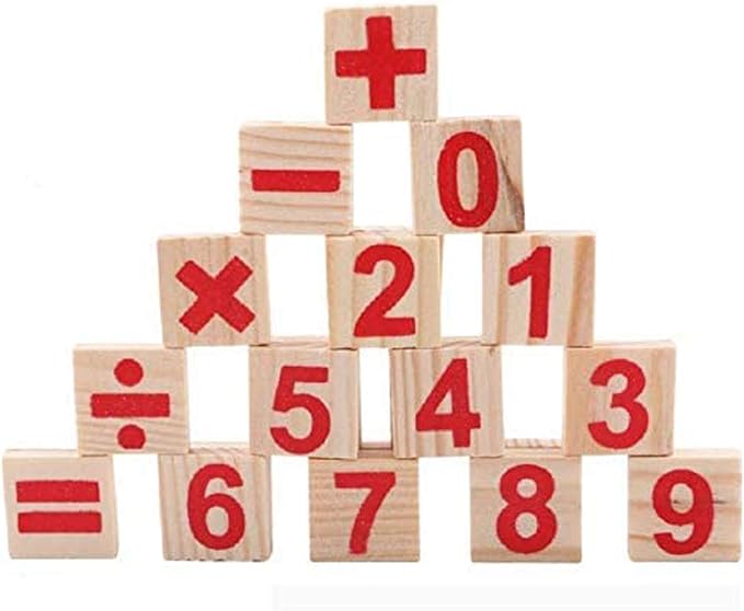 KUTOI Counting Number Blocks and Sticks | Montessori Toys for Kids Learning| Homeschool Supplies for Math manipulatives | Toddlers Educational Wooden rods with Storage Tray