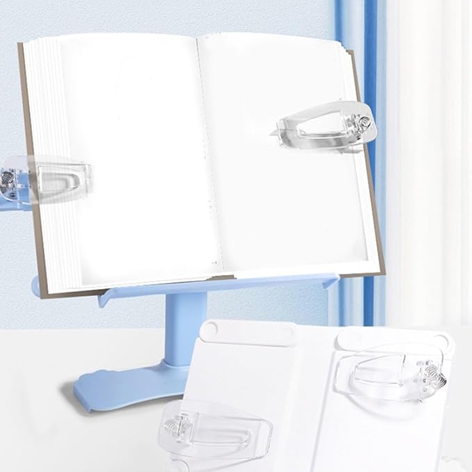 Adjustable Books Stand with Foldable Design Reading Holders for Home School Use Multi Angled Reading Stand