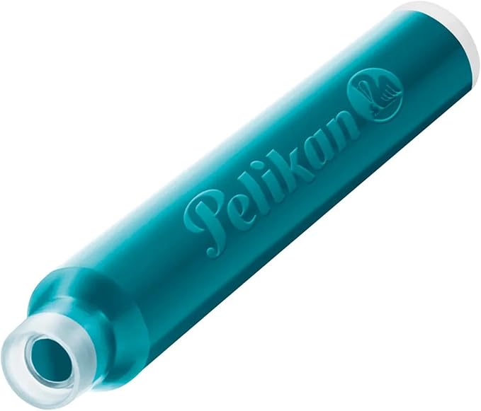 Pelikan Fountain Pen Cartridge 4001 Turquoise Blue Tp/6