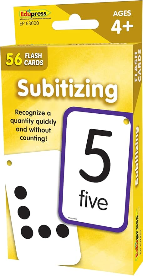 Teacher Created Resources Subitizing Flash Cards (EP63000)