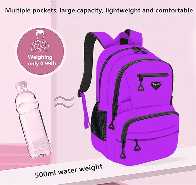 Casual Lightweight Backpacks for Boys & Girls, School Bookbags, 15 "Laptop Backpack, Travel Bag (212ud)