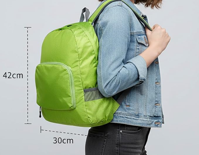 Haneulbit Foldable Backpack, Lightweight Backpack and Waterproof backpacks for Travel and Hiking
