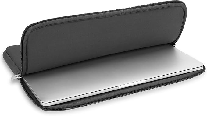 RAINYEAR Laptop Sleeve Case Compatible with 13.3 Inch Notebook Computer Tablet Chromebook 14" MacBook Pro/Max M1 M2 M3 M4 M5 Soft Cover Protective Case Zipper Carrying Bag(Gray)