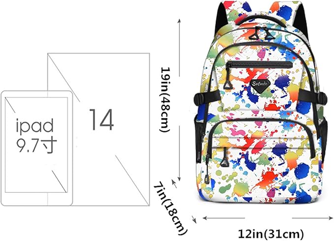 Casual Lightweight Backpacks for Boys & Girls, School Bookbags, 15 "Laptop Backpack, Travel Bag (212-cbse)