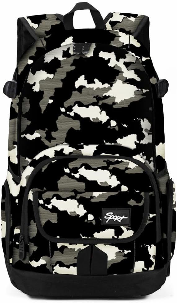 rickyh style School Backpack Travel Bag for Men & Women Lightweight College Back Pack with Laptop Compartmen