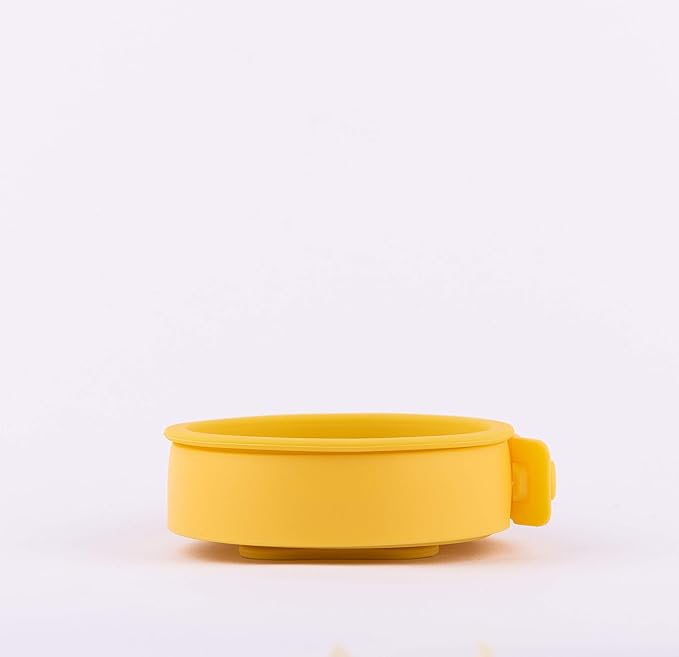 WEMUG Collapsible Travel Cup, Made with Food Grade Silicone, Portable Drinking Cup, Reusable, for Outdoor, Sili Cup (yellow)