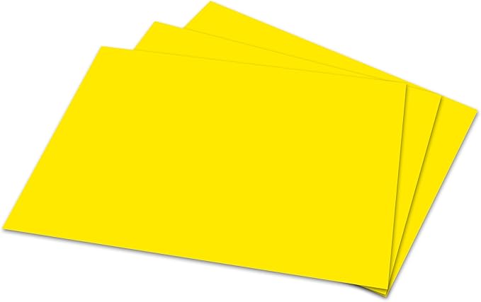 Memo Sheets, 4 X 6 Inches, 500 Sheets Per Pack. (Yellow)