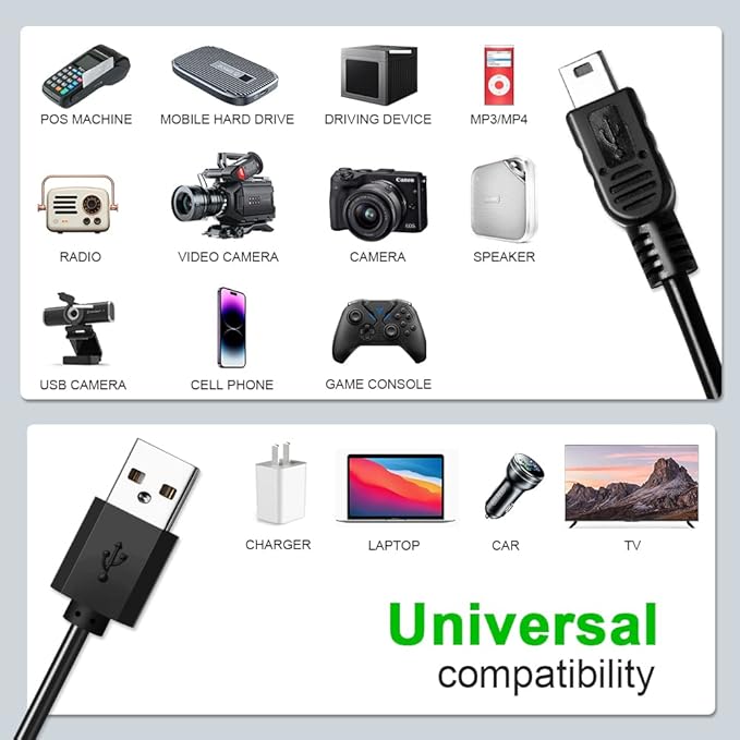 FouceClaus Power Adapter Charger for Texas Instruments TI-84 Plus CE/TI-84 Plus/TI-Nspire CX/CX CAS/TI-89 Titanium Calculators, Compatible with Texas TI-84 Plus C Silver Edition