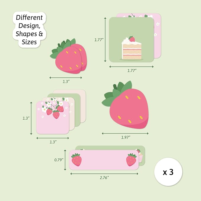 Camp Name Labels for Kids (33) – Custom Waterproof Stickers for Water Bottles, Lunch Boxes, Daycare & School with Unique Designs - Strawberry