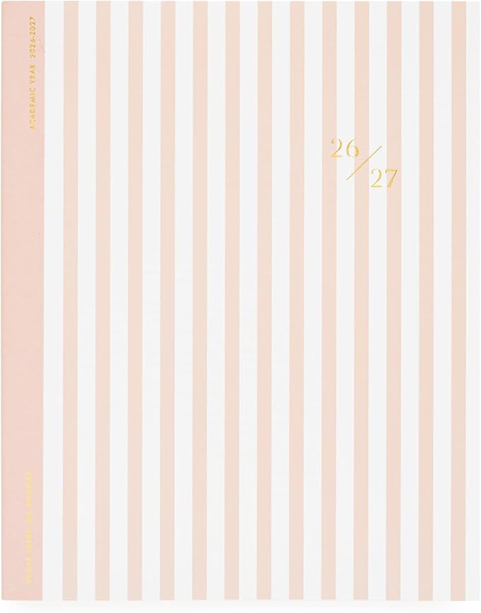 Sugar Paper Academic Planner 2026 2027, Monthly Planner for School, College and Teacher Planning, Hardcover Calendar Book with Notes Pages, Bookmarks and Elastic Band Closure