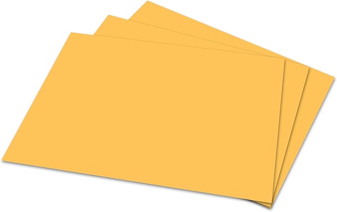 Memo Sheets, 4 X 6 Inches, 500 Sheets Per Pack. (Ultra Orange)