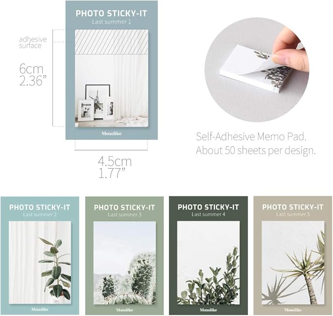 Sticky 5P Set - E (Last Summer A)