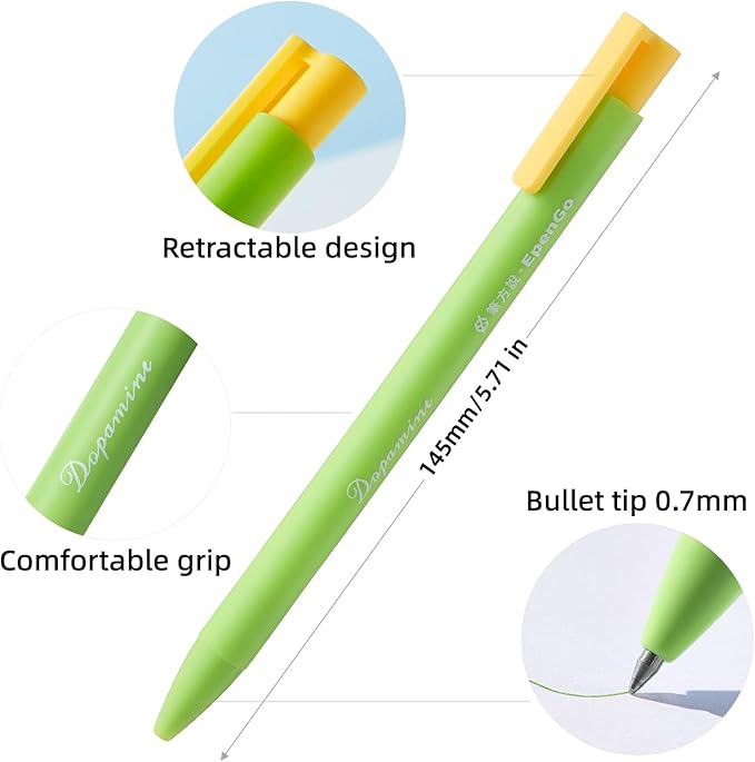 Gel Pens 20 Colors, Fine Point 0.7mm Pens for Journaling, Assorted Colored Pens Quick Dry No Smear, Aesthetic Stationery Pens for Note Taking Bullet Journal Planner