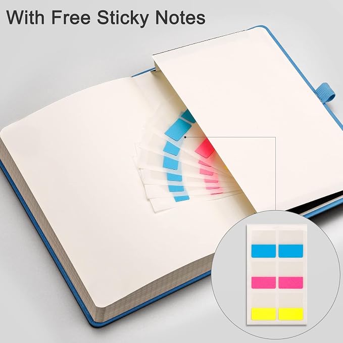 EMSHOI Graph Grid Journal Notebook, 256 Pages, A5 Size (5.7'' x 8.3'')