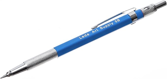 Leda Mechanical Pencil (Black Multicolor) – Precision Lead Holder for Any Lead Size, Smooth Writing, Durable Design for Mechanical Pencils and Drafting Pencil Drawing