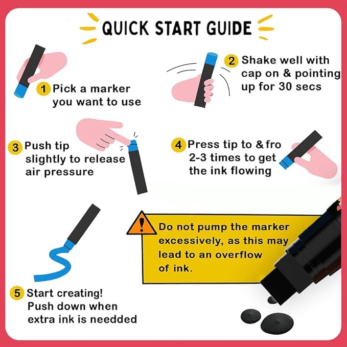 Chalkola Car Window Markers for Glass Washable - (15mm, 20 Pack w/Gold Silver) | Jumbo Liquid Chalk Markers for Blackboard, Chalkboard, Auto Mirror, Bistro Board — 3 in 1 Wide Nib Chalk Paint Pens