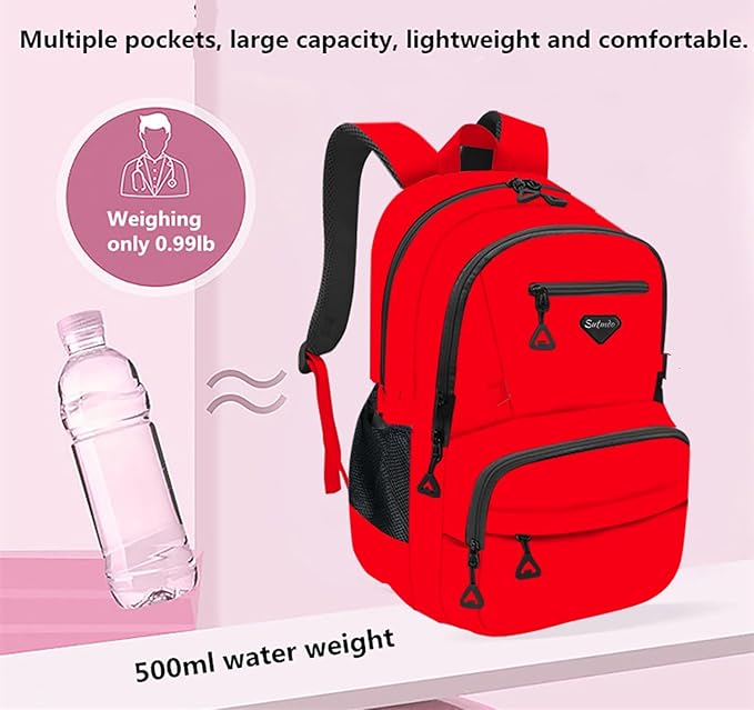 Casual Lightweight Backpacks for Boys & Girls, School Bookbags, 15 "Laptop Backpack, Travel Bag (202-shong)