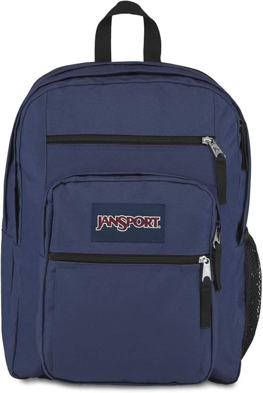 JanSport Laptop Backpack - Computer Bag with 2 Compartments, Ergonomic Shoulder Straps, 15” Laptop Sleeve, Haul Handle - Navy
