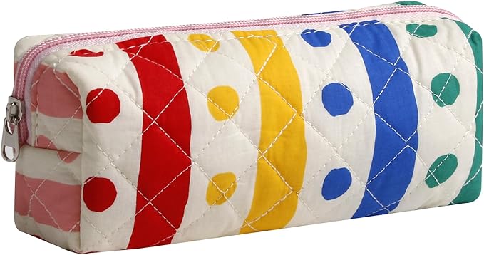 Pencil Case Pen Case Office College School Storage Bag Pouch Holder Box Organizer Makeup Pouch Cosmetic Bag Aesthetic Cute Pencil Case for Girls Boys Kids (K)