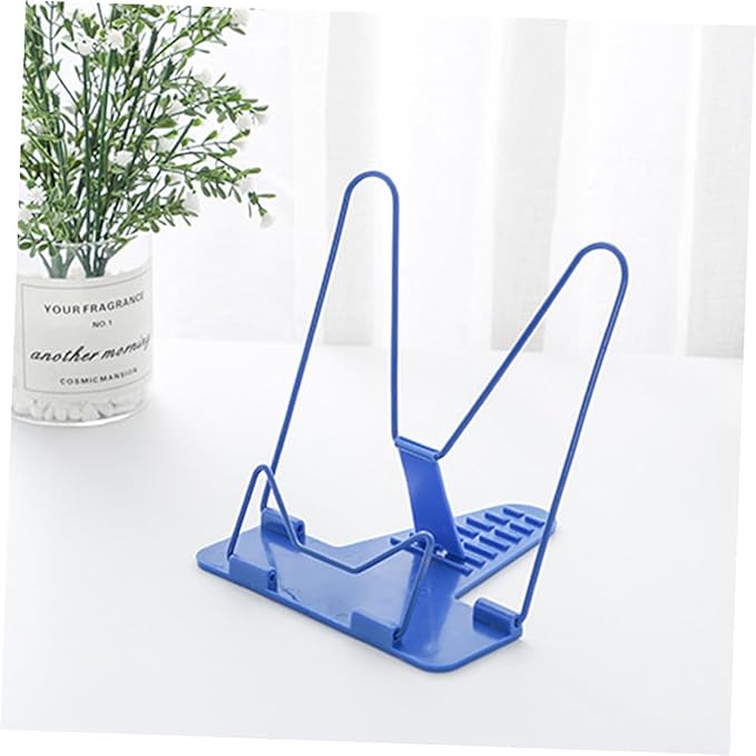 Tofficu 2pcs Simple Reading Stand Bookshelf Lightweight Portable - Adjustable Angle Prevent Reading Myopia