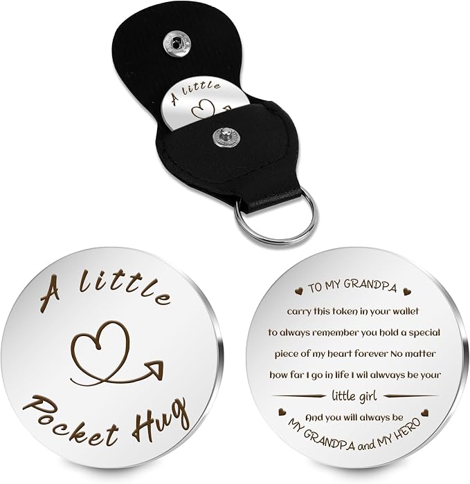 Pocket Hug Token Valentines Day Gifts For Him Graduation Gifts Back To School Gifts 2026 Eatser Basket Stuffer Keepsake
