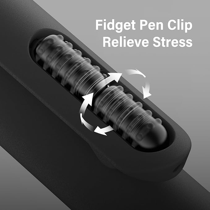 8 Pack Gel Pens 0.7mm Smooth Quick-Dry Fidget Retractable for Journaling - Classic