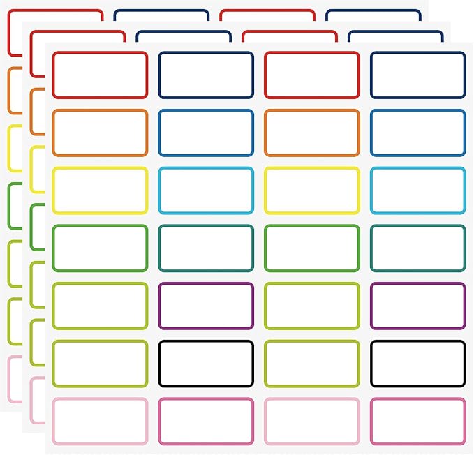 84pcs Dry Erase Labels Reusable Sticky Notes for Organizing Storage Jars All Purpose Use Label Stickers Removable Tags for Kitchen Office School Great Gifts Choice (1x2 Inches)