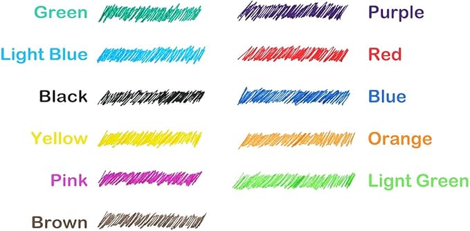 Asvine Hongdian Fountain Pen Blue Ink Cartridges, Set of 30 Refill Ink Cartridges, 3.4 mm Bore Diameter