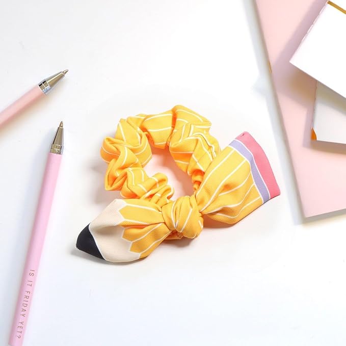 Teacher Outfits for Women, Back to School Teachers Gifts, First Day of School Teacher Supplies Hair Bows Headband Hair Clips Accessories, Pencil Hair Ties Hairband for Women