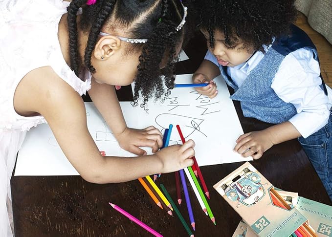 Madisi Colored Pencils Bulk - Pre-Sharpened - 12 Packs of 24-Count - 288 Colored Pencils for Kids