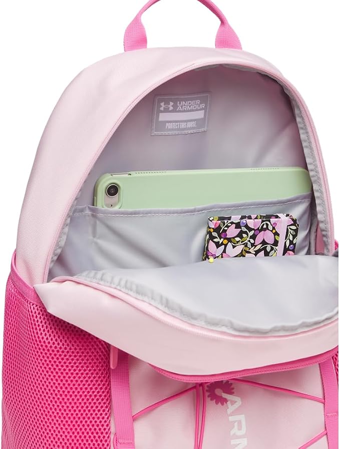 Under Armour Unisex Hustle Sport 6.0 Backpack, (647) Prime Pink/Pink Frenzy/White, One Size Fits Most