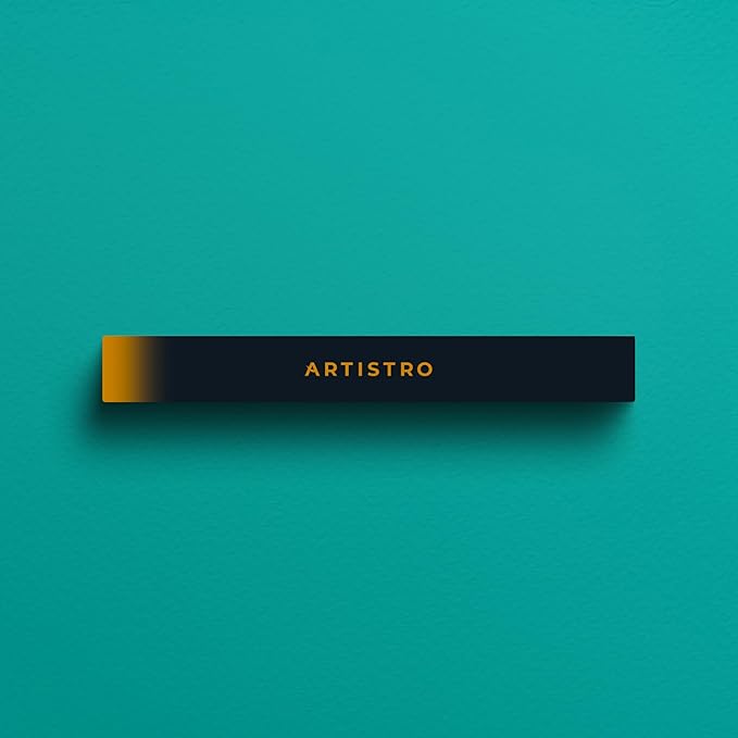 ARTISTRO 2 Gold Dual-Tip Fabric Markers - Fabric Decorating Kit - Permanent for Clothes - Acrylic Paint Pens for Sneakers, Bags, Shoes, Textile, Canvas, Sewing, Craft, DIY - Brush and Fine Tip