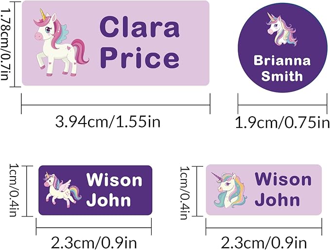 304 Personalized Daycare Labels with Name,Custom Waterproof Name Stickers,No Iron Sticker for Clothing Tags,Water Bottles,School Supplies,Personalized Name Stickers Labels for Clothes,Lunch Box