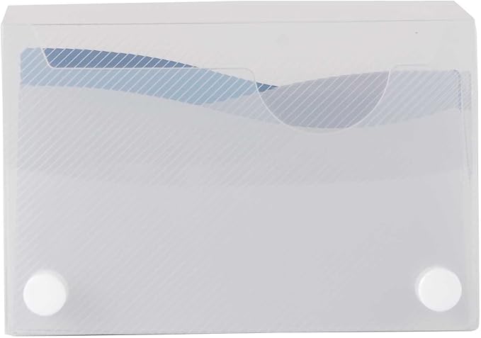 Filexec Products Wave, 3" x 5" Index Card Case, Assorted, Pack of 4 (50484-2028)