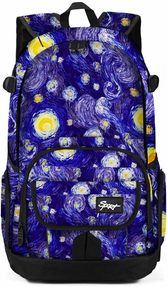 rickyh style School Backpack Travel Bag for Men & Women Lightweight College