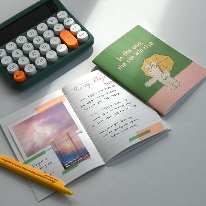 Monolike Mini Unmatched Friends Line Note 6P SET_Mini note, Pocket note, Line note, a portable note, 105x148mm, 48pages