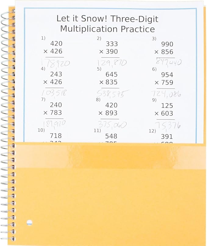 Five Star Spiral Notebook + Study App, 1 Subject, Wide Ruled Paper, 8" x 10-1/2", 100 Sheets, Fights Ink Bleed, Water Resistant Cover, Black (72021)