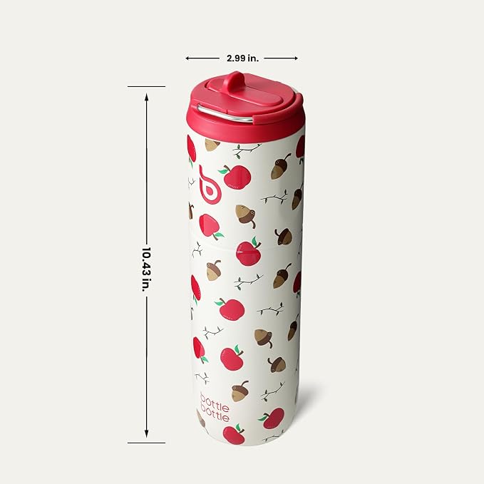 BOTTLE BOTTLE Insulated Water Bottle 24oz with Straw Lid and Handle Sports | for Travel Gym school,Stainless Steel Water Bottles,Double-Wall,Vacuum Metal,Leak Proof,BPA-Free