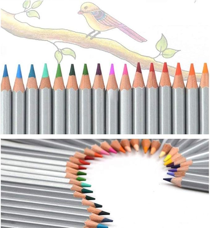 Yosoo 72-color Professional Art Drawing Pencils/Colored Pencils for Artist Sketch, Set of 72 Assorted Colors