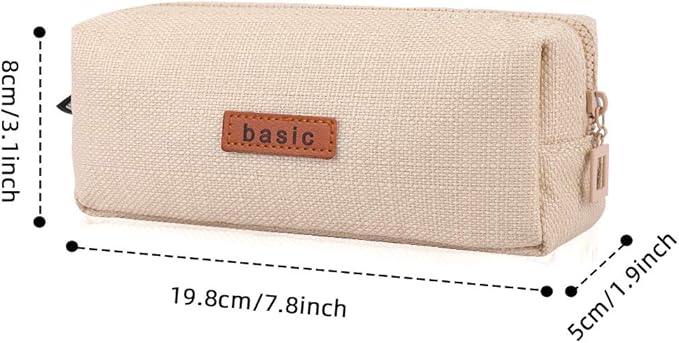 iSuperb Small Pencil Case Pencil Pouch Cute Pen Holder Aesthetic Pen Bag Organizer for Kids Girls Boys Student School Supplies Coin Pouch Cosmetic Bag