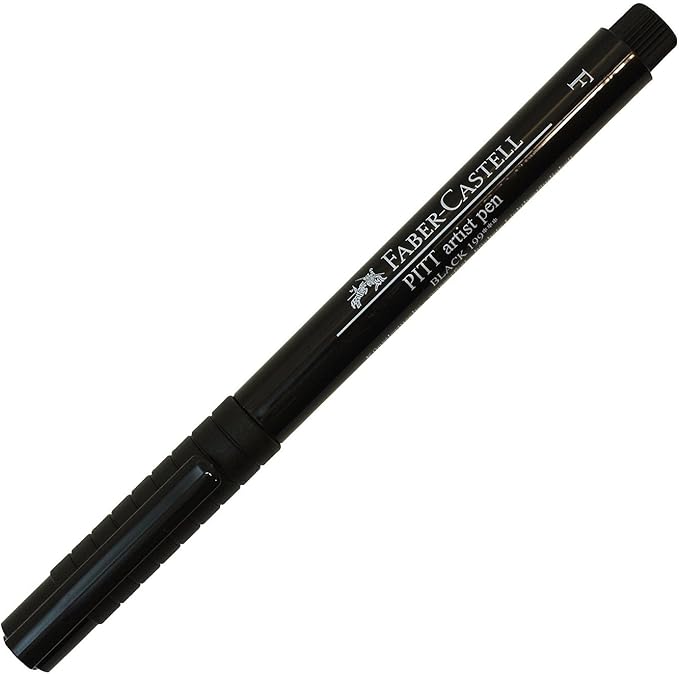 Faber-Castell F167299 PITT Artist Pen Fine 0.5mm Fineliner - Black