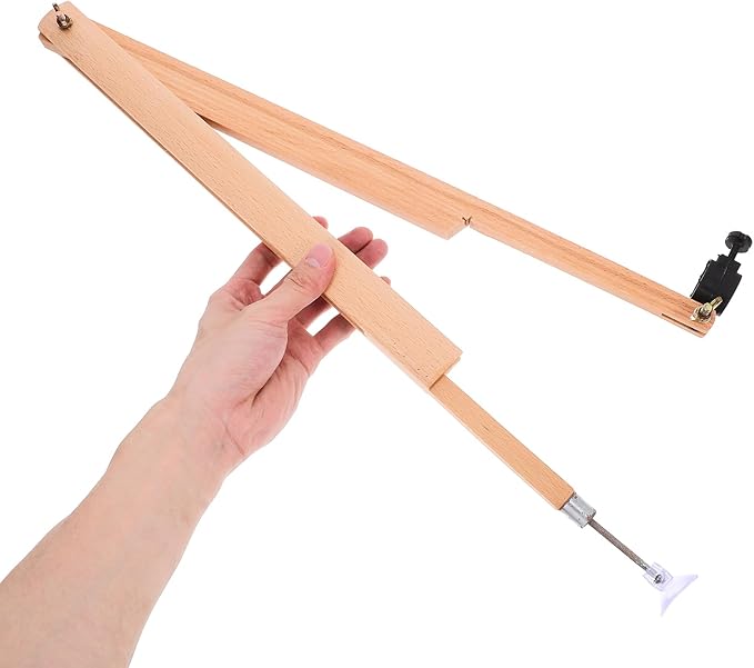 SHINEOFI Large Compass Large Math Teaching Compass Tool for Drawing Circles Compass Drawing Drafting Compass Chalkboards Compass Circle Maker Drawing Compass Circle Beige