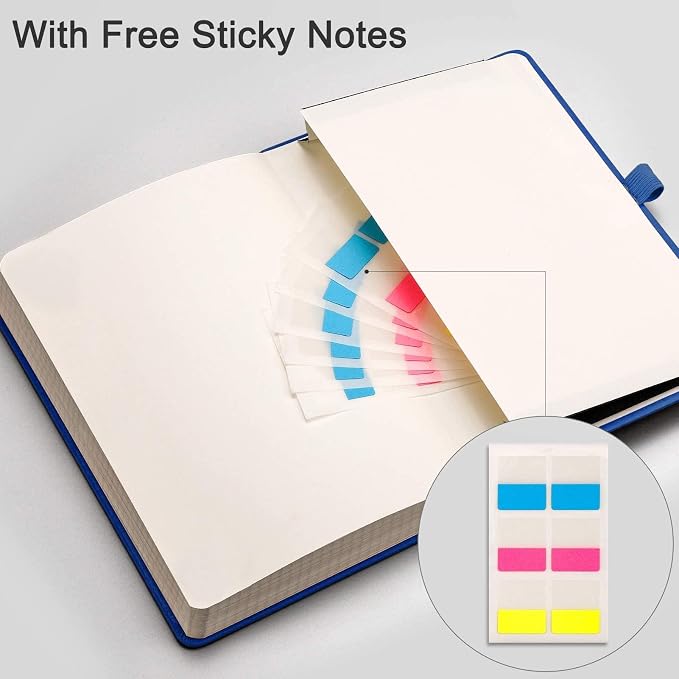 EMSHOI Graph Grid Journal Notebook, 256 Pages, A5 Size (5.7'' x 8.3'')