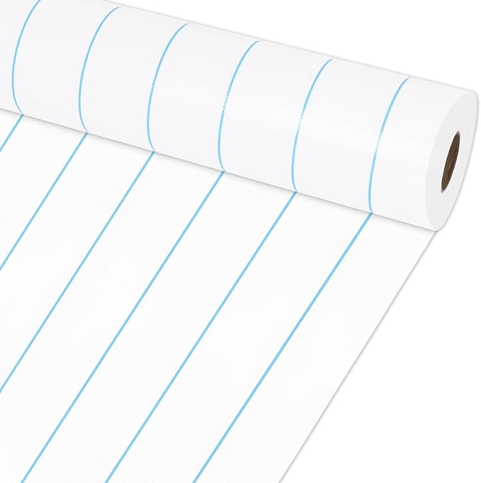 Lined Bulletin Board Roll Non-Woven Fabric Poster 15.7" x65.6ft